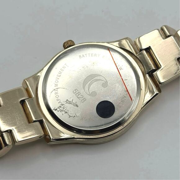 Gold & Cream Charming Charlie Men’s Watch - Picture 4 of 4